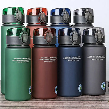 Garrafa de água esportiva, 400ml e 560ml