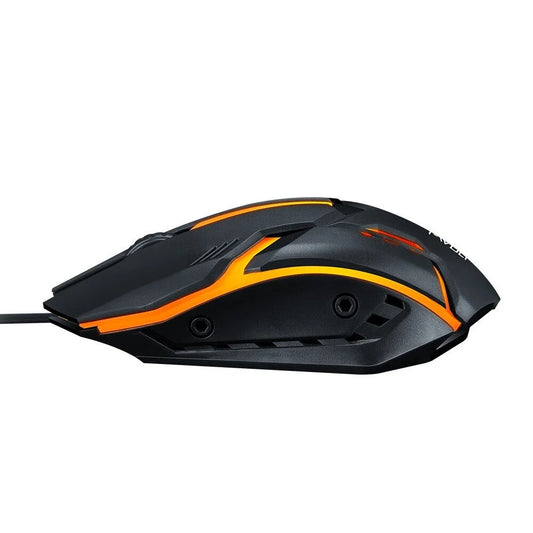 Mouse Gamer ALFA, Led Rgb Com Fio JX-M20